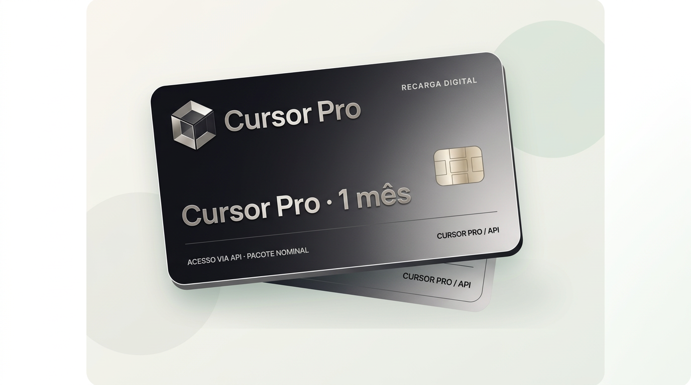Cursor Pro · 1 mês — Cursor Pro · conta pronta · 1 mês