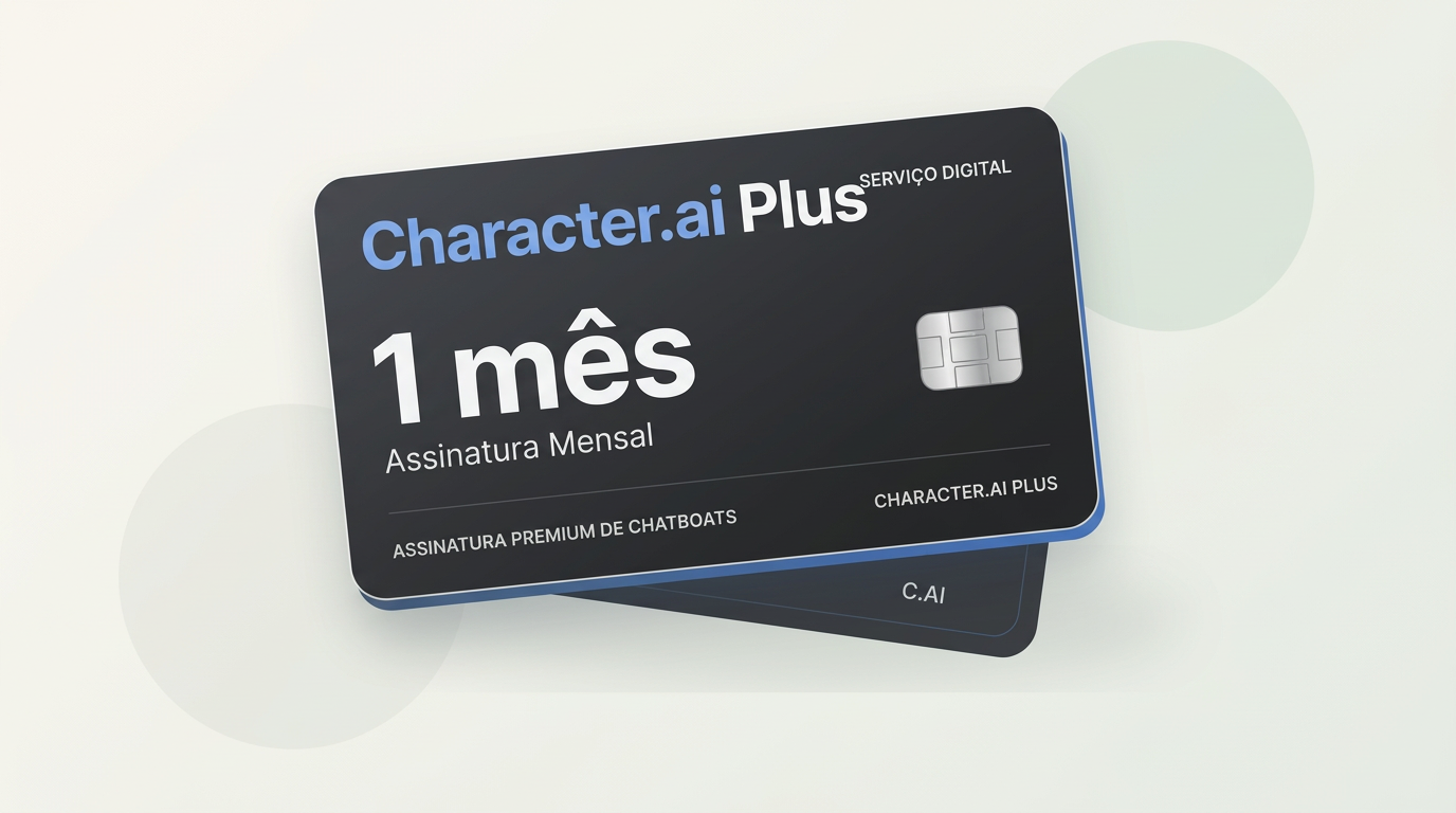 Character.ai Plus · 1 mês — Character.ai Plus · conta pronta · 1 mês